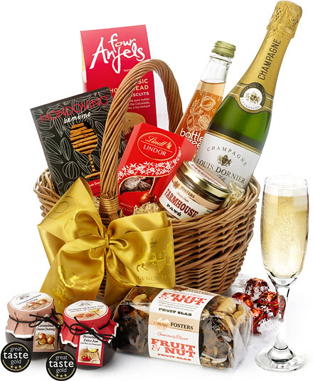 Retirement Cirencester Hamper With Champagne